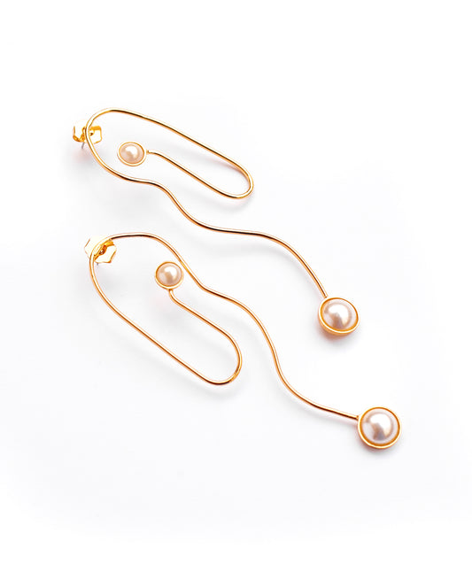 ARETES ANÉMONA - GOLD