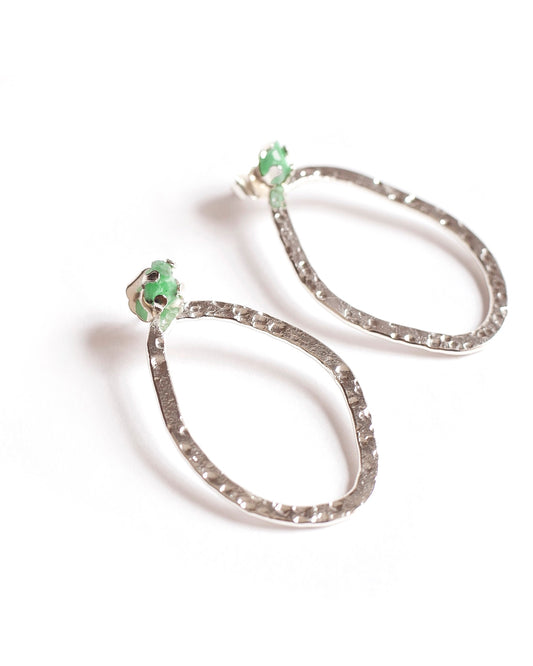 ARETES MARIPÍ SILVER