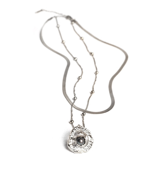 COLLAR LUNARA SILVER