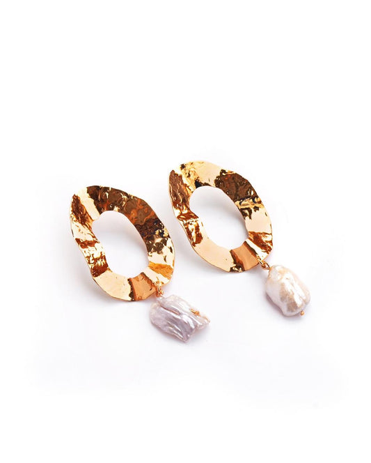 ARETES MARANTA - GOLD