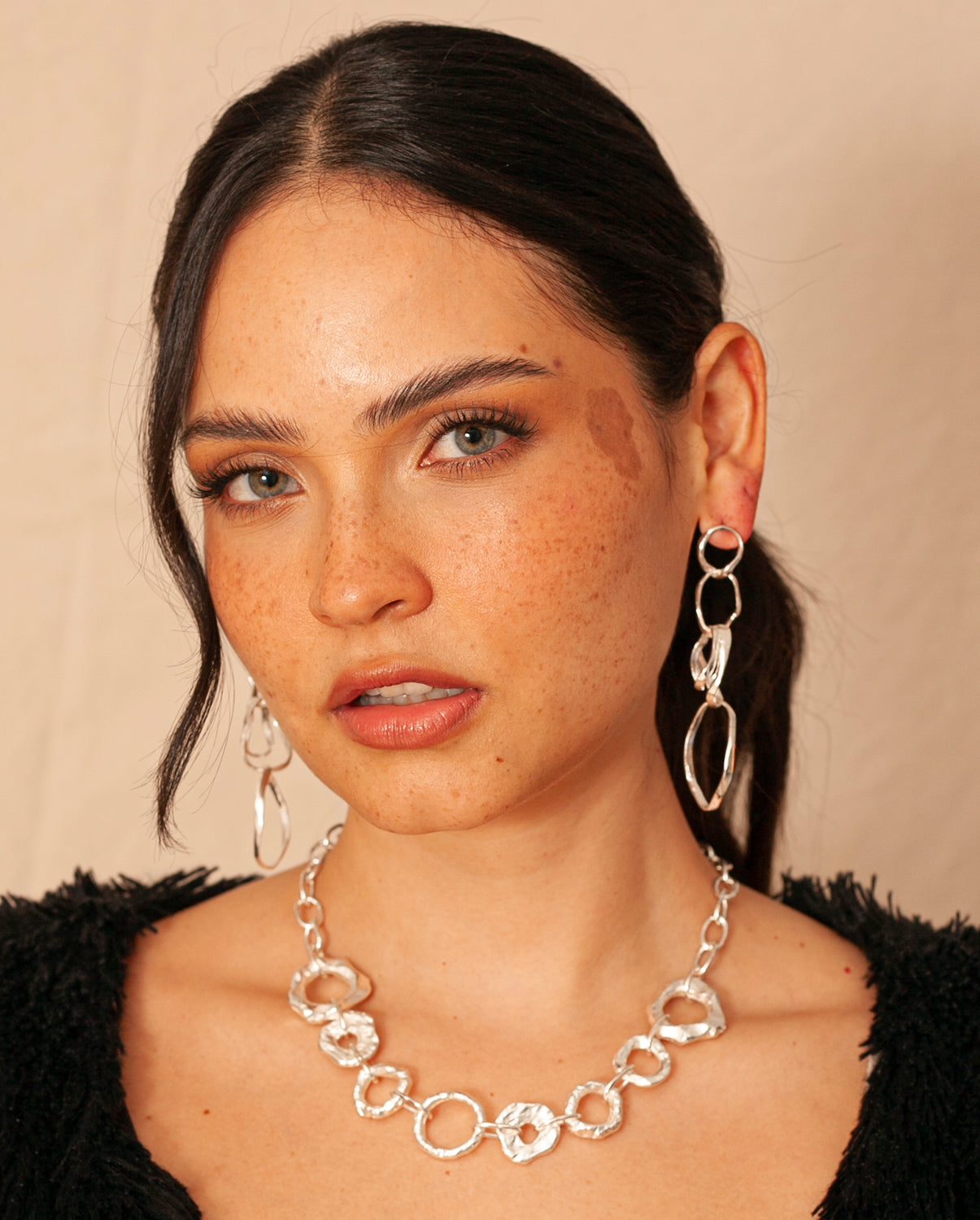 COLLAR AZALEA - PLATA