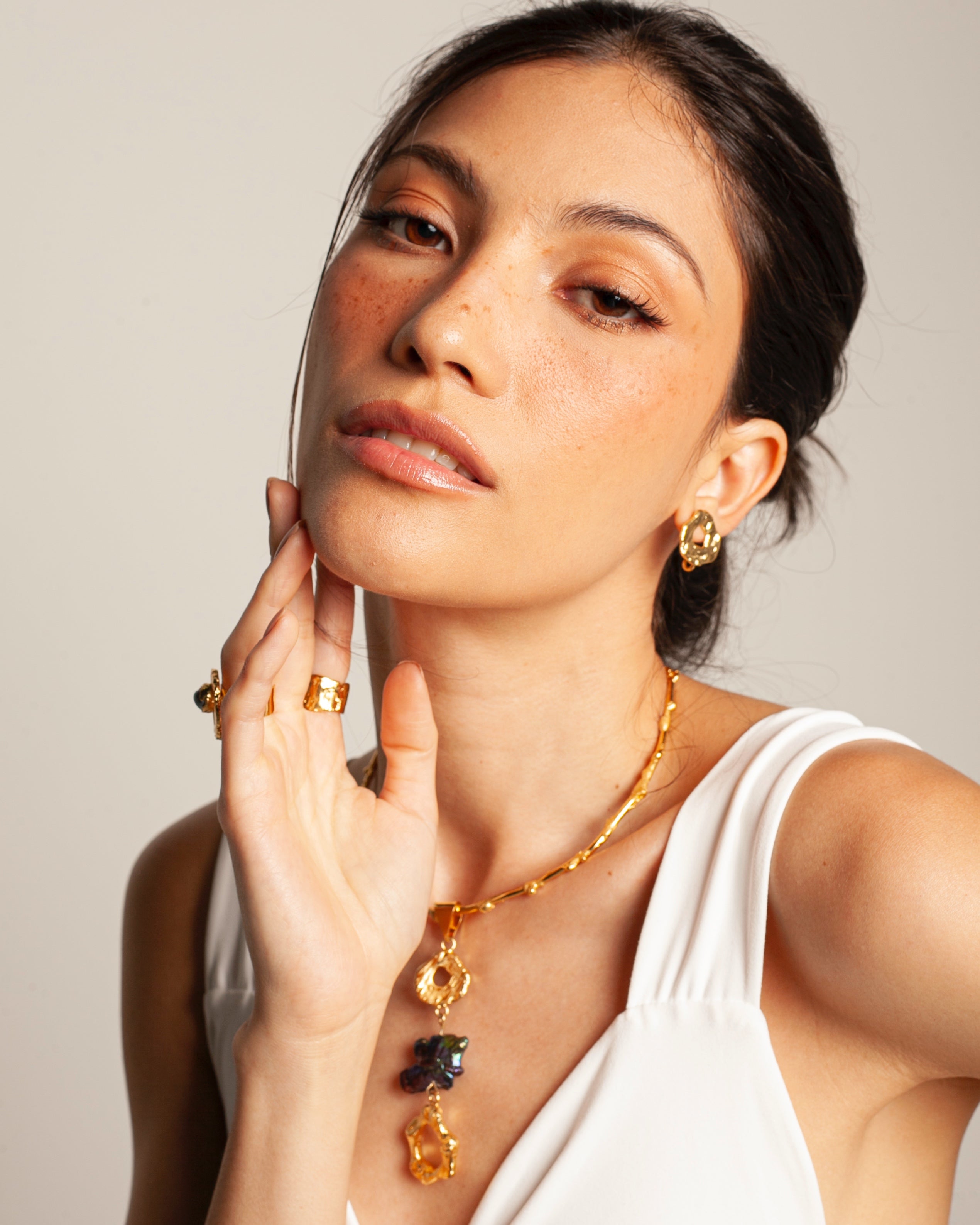 COLLAR ALMA NOIRA GOLD