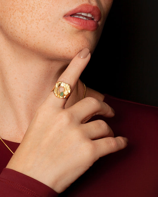 ANILLO MALAWI GOLD