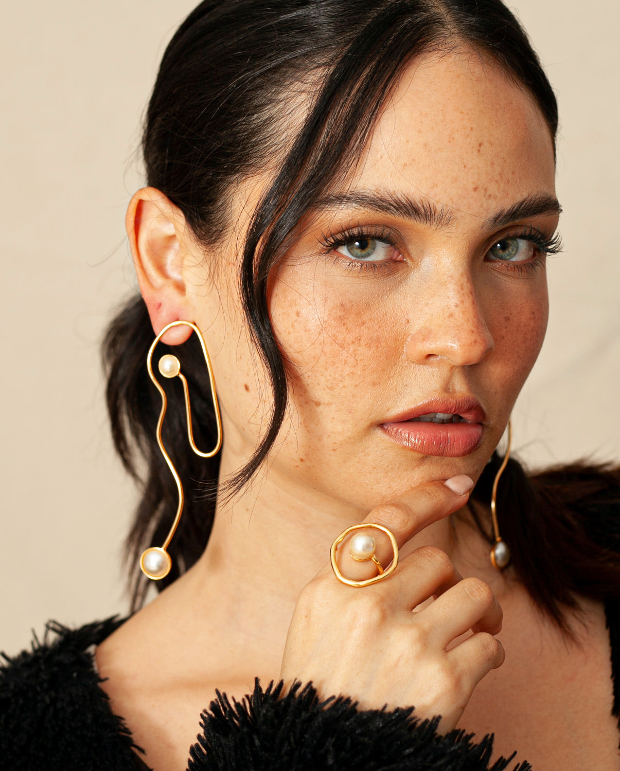 ARETES ANÉMONA