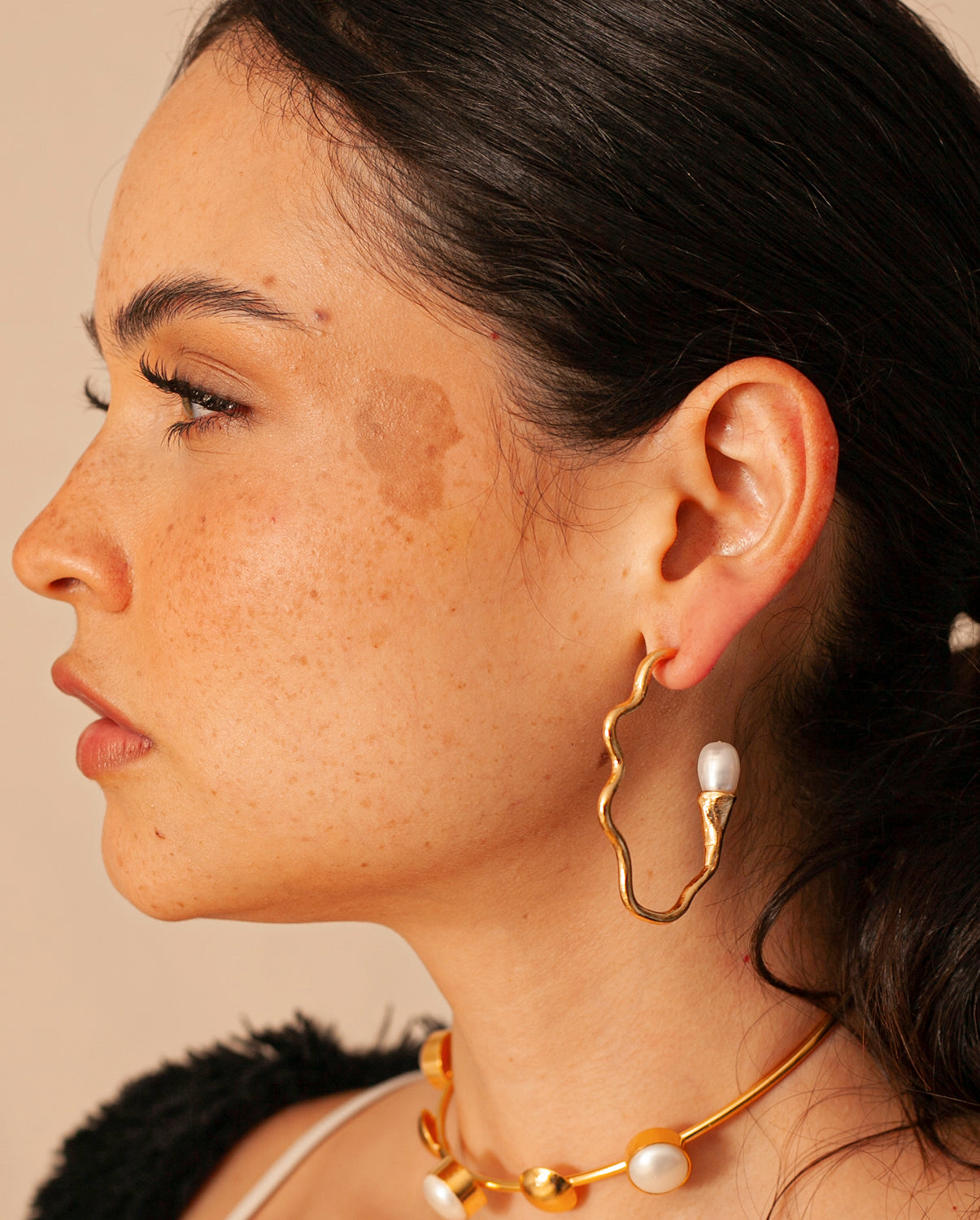 ARETES LIRIO - GOLD