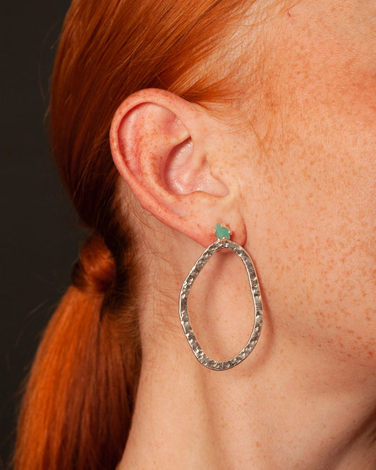 ARETES MARIPÍ SILVER