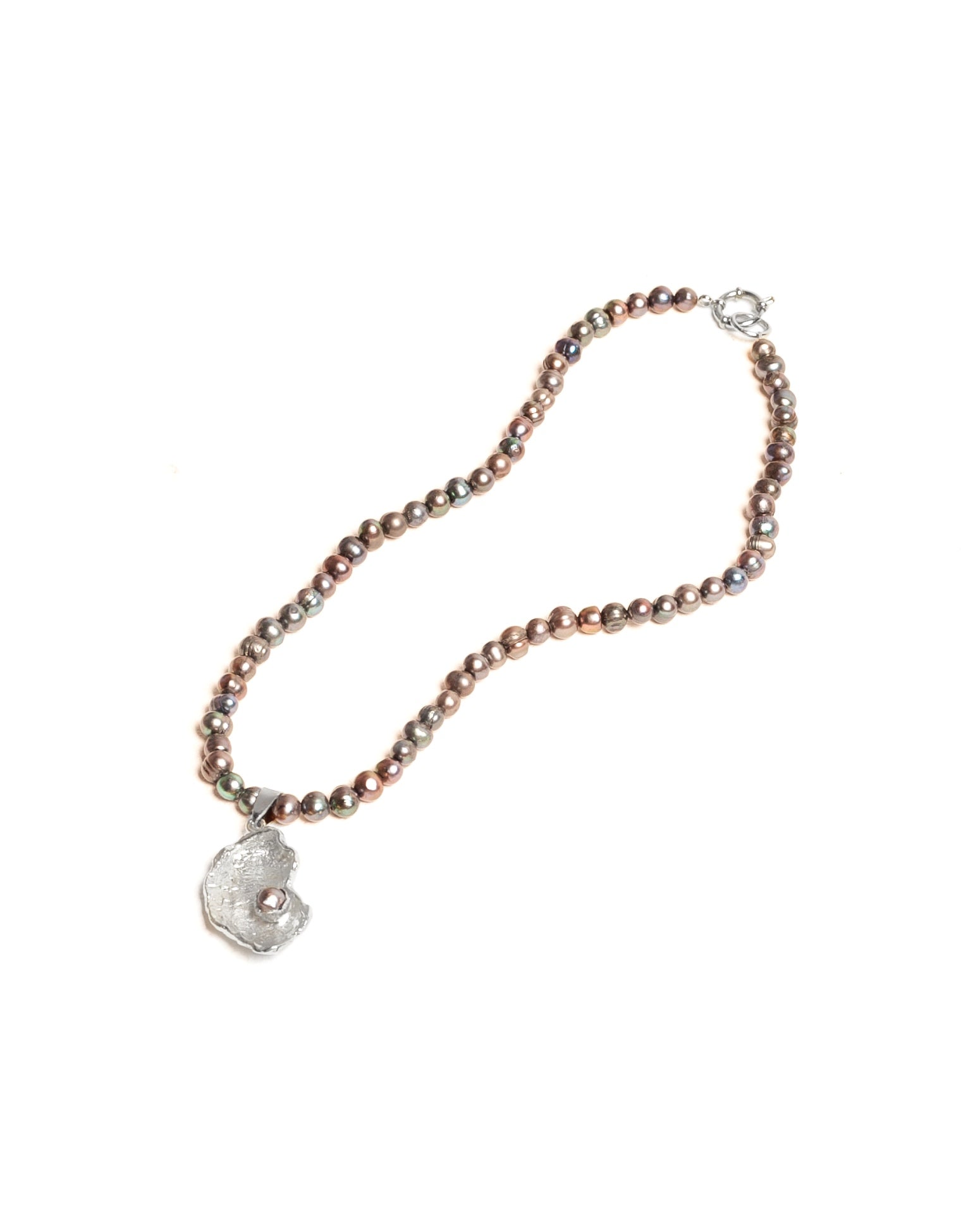 COLLAR ALMA NEGRA SILVER