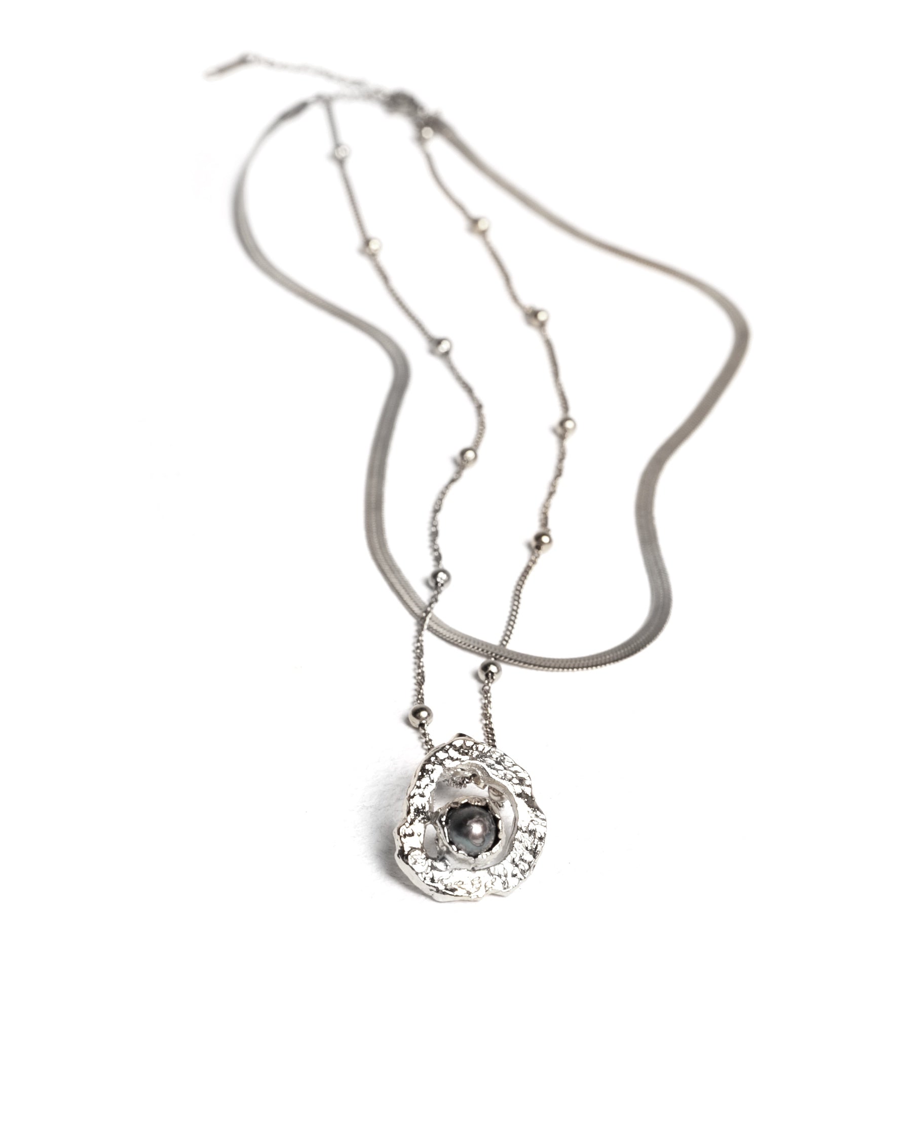 COLLAR LUNARA SILVER