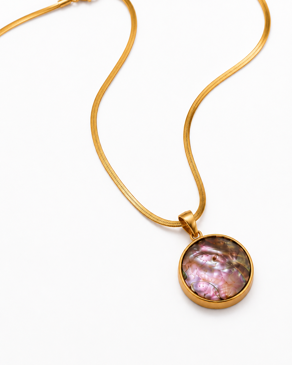 COLLAR MADRE PERLA CAFÉ