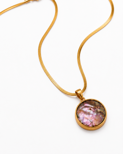 COLLAR MADRE PERLA CAFÉ