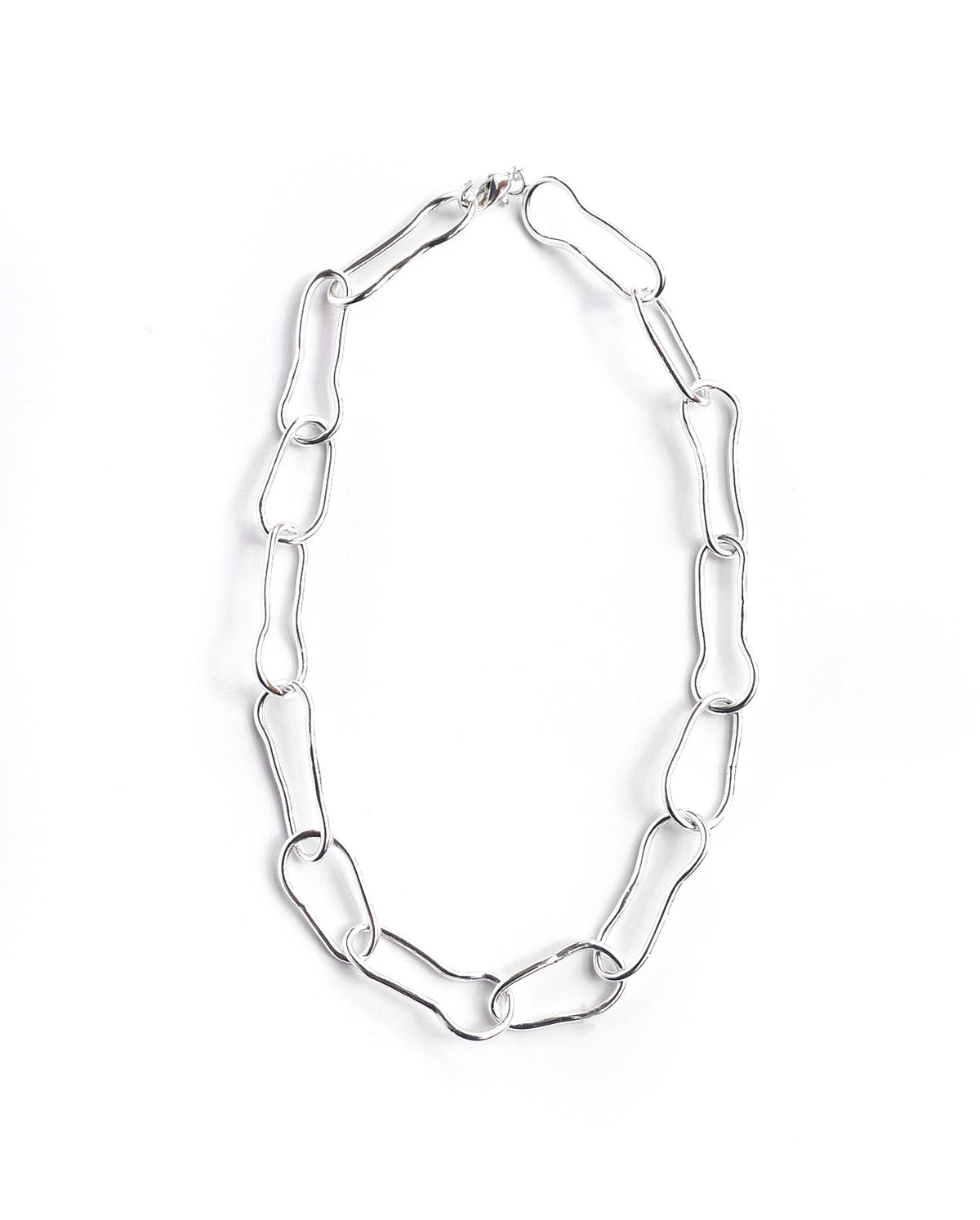 Collar Carlina de Ferozza en bronce con baño de oro 24k, moderno y ligero — vista 2