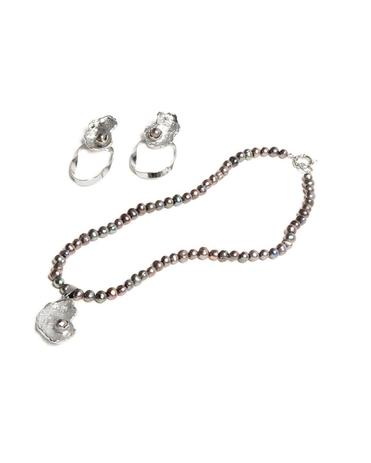 SET ALMA NEGRA SILVER