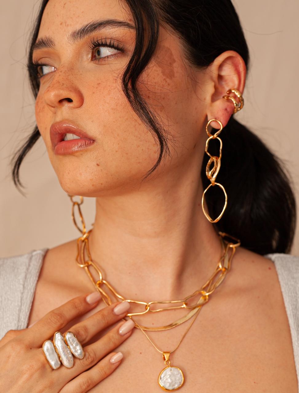ARETES MAYA - GOLD