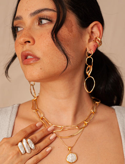 ARETES MAYA - GOLD