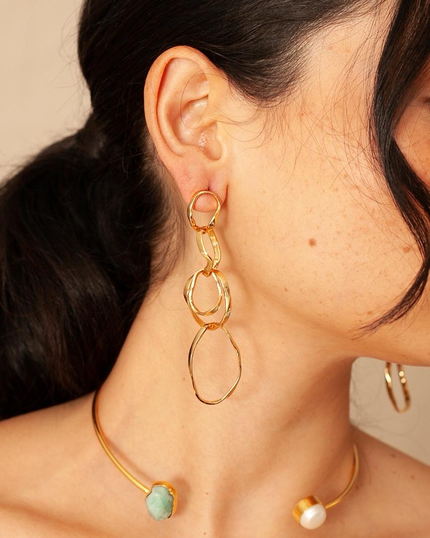 ARETES MAYA - GOLD