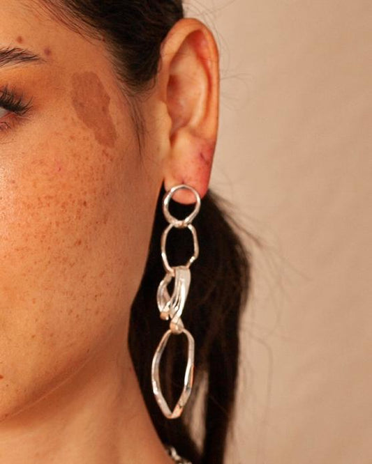 ARETES MAYA - SILVER