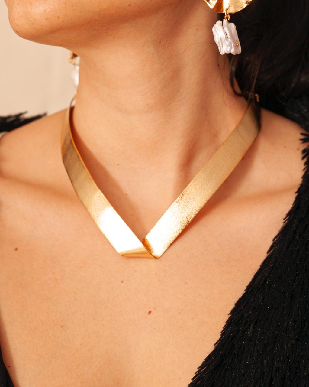 COLLAR GALANGA - GOLD